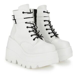 PURE TECHNOPAGAN BOOTS DEMONIA NEW IN BOX